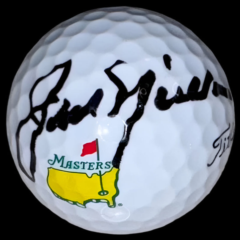 Jack Nicklaus Signed Masters Golf Ball - JSA COA